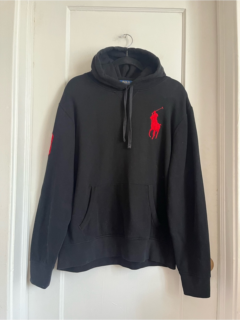 Polo by Ralph Lauren Black Big Pony Hoodie